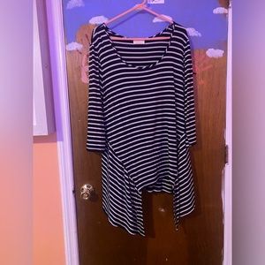 Bobbie Brooks Striped Blouse